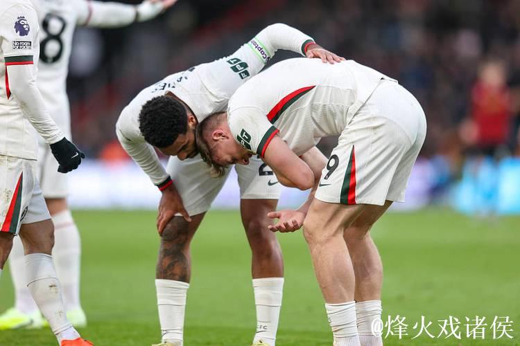 切尔西0-0伯恩茅斯！英超3轮不胜仅拿2分 加纳乔中柱 9号锋霸伤退